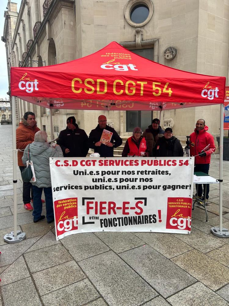 Retour sur une belle initiative de la CSD Services publics&nbsp;54